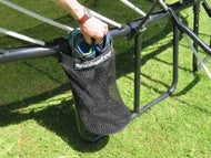 Load image into Gallery viewer, springfree trampoline storage bag storing a shoes