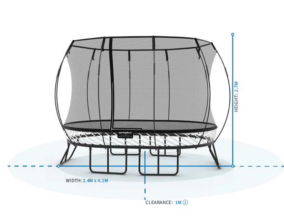 Trampoline Long : Pourquoi Opter pour une Surface de Saut Allongée