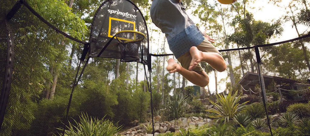 Panier basket trampoline