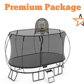 Grand Trampoline Ovale O92 - Premium Package