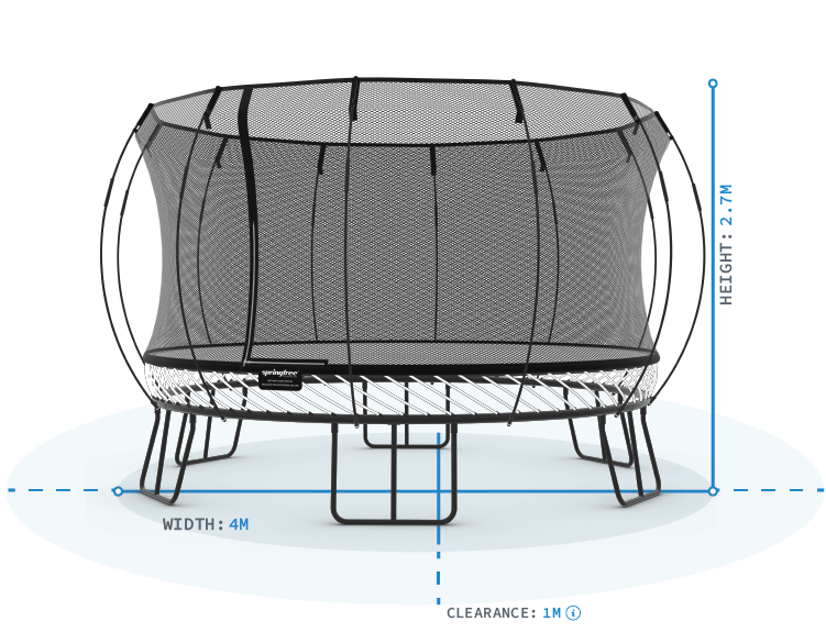 Trampoline Rfa Jumbo Round Trampoline R132 - Ultimate Fun for All Ages